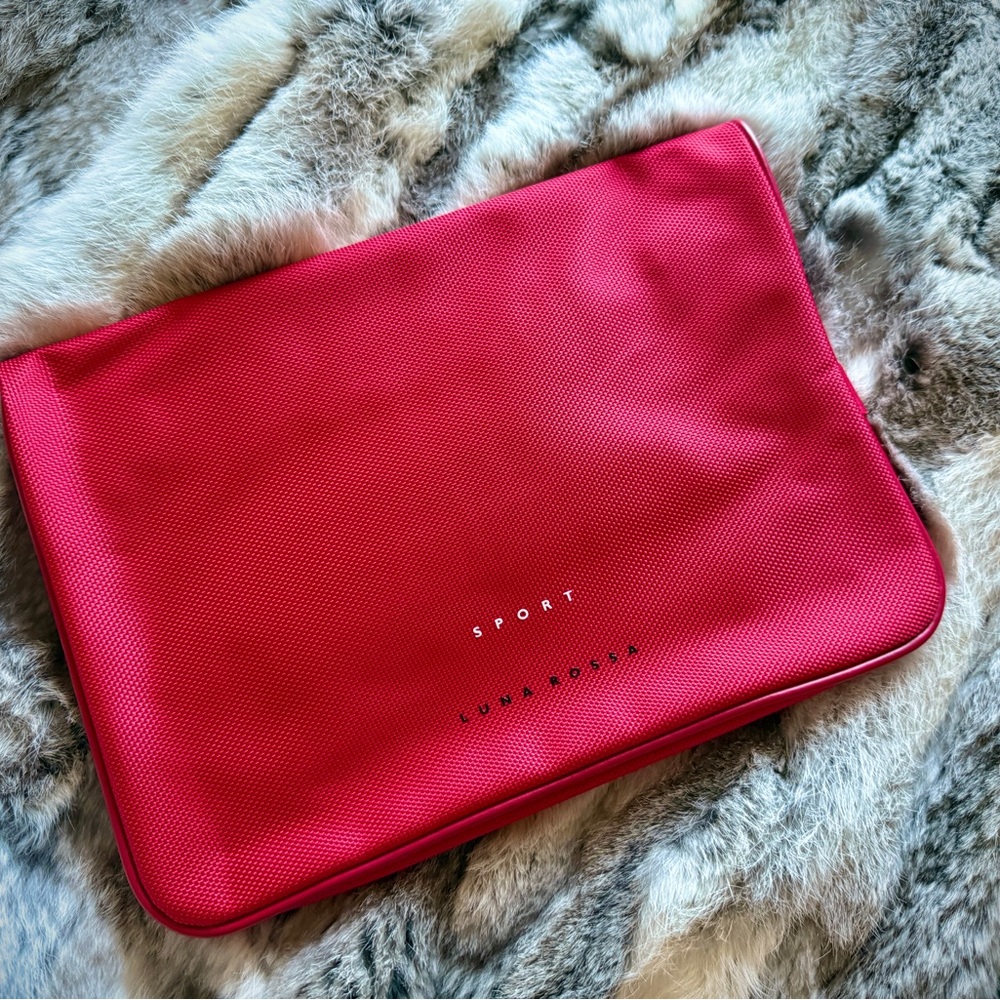 Prada Luna Rossa Red Laptop Sleeve